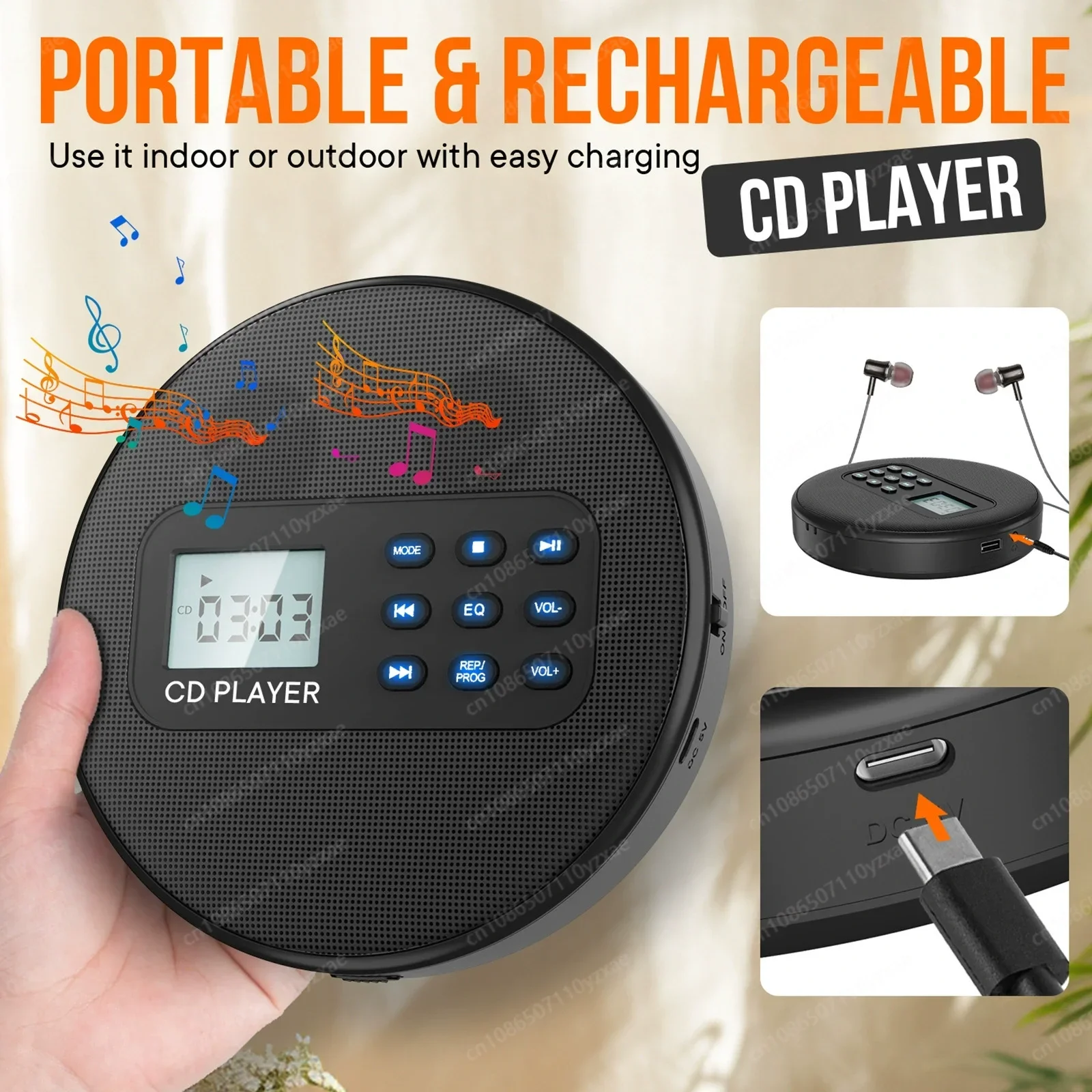 Retro CD Player Bluetooth Play Record player White Home CD PLayer Transparent Bluetooth CD PLAYER USB For Home Party Study
Retro CD Player Bluetooth Play Record player White Home CD PLayer Transparent Bluetooth CD PLAYER USB For Home Party Study