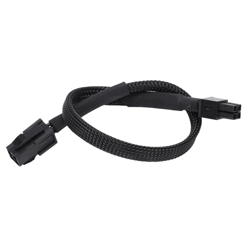 Hot TTKK 20X Sleeved ATX 4 Pin P4 Male To ATX P4 Female CPU Power Extension Cable Black
Hot TTKK 20X Sleeved ATX 4 Pin P4 Male To ATX P4 Female CPU Power Extension Cable Black