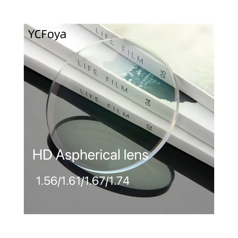 YCFoya 1,56 1,61 1,67 1,74 CR-39 HD Асферические линзы для близорукости/гипперазоры/астигматизма HMC Противоотражающие линзы с защитой от царапин 1 пара
YCFoya 1,56 1,61 1,67 1,74 CR-39 HD Асферические линзы для близорукости/гипперазоры/астигматизма HMC Противоотражающие линзы с защитой от царапин 1 пара