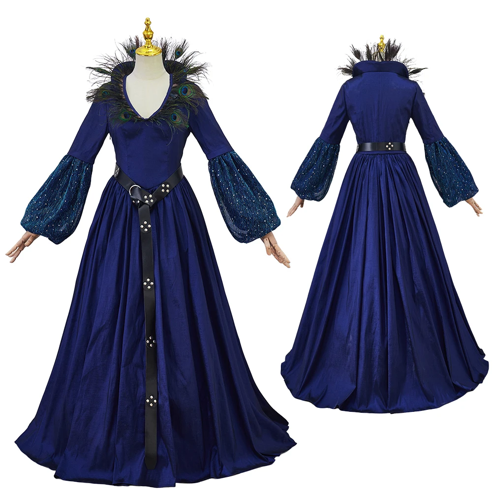 Movie Enchanted 2 Giselle Cosplay Costume Dark Blue Dress for Women Halloween Carnival Party Role Play Vintage Dress
Movie Enchanted 2 Giselle Cosplay Costume Dark Blue Dress for Women Halloween Carnival Party Role Play Vintage Dress