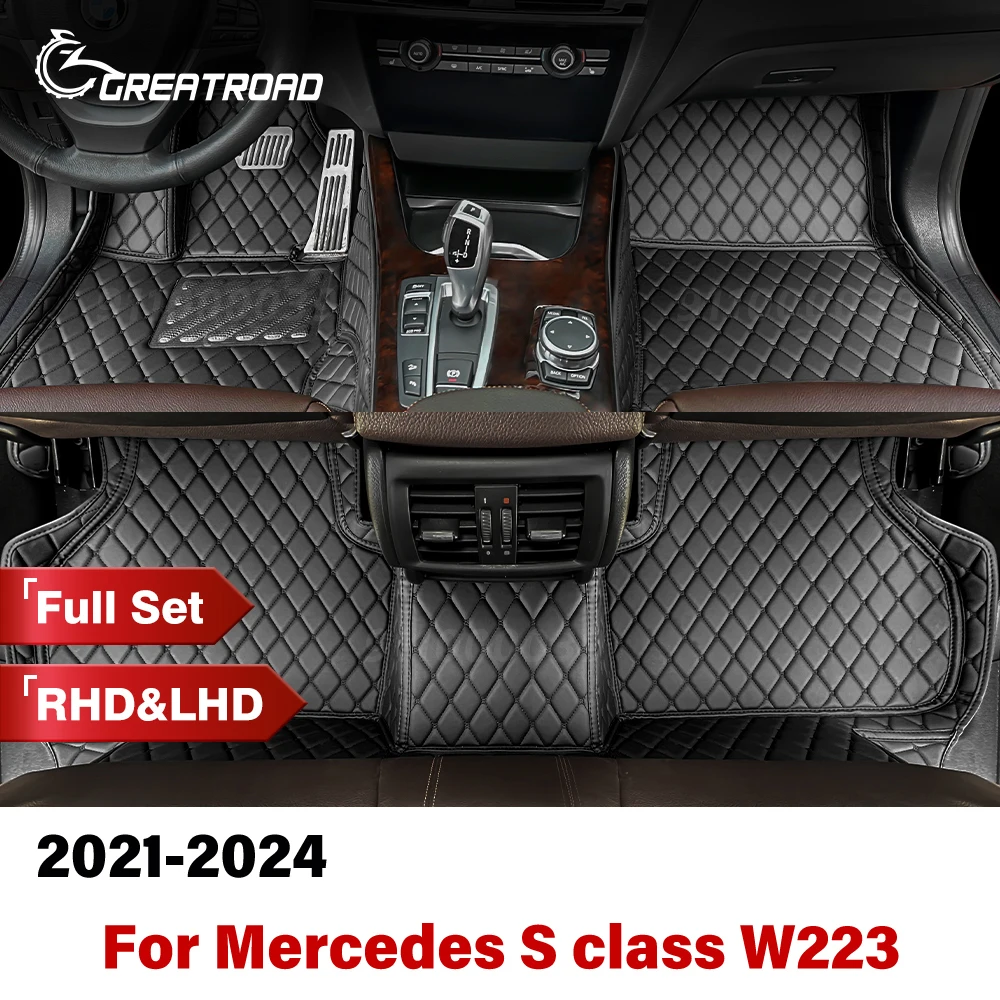 Для Mercedes Benz S class W223 4 места/5 мест 2021 2022 2023 2024 Автомобильные коврики на заказ автомобильные подушечки для ног автомобильный интерьер
Для Mercedes Benz S class W223 4 места/5 мест 2021 2022 2023 2024 Автомобильные коврики на заказ автомобильные подушечки для ног автомобильный интерьер