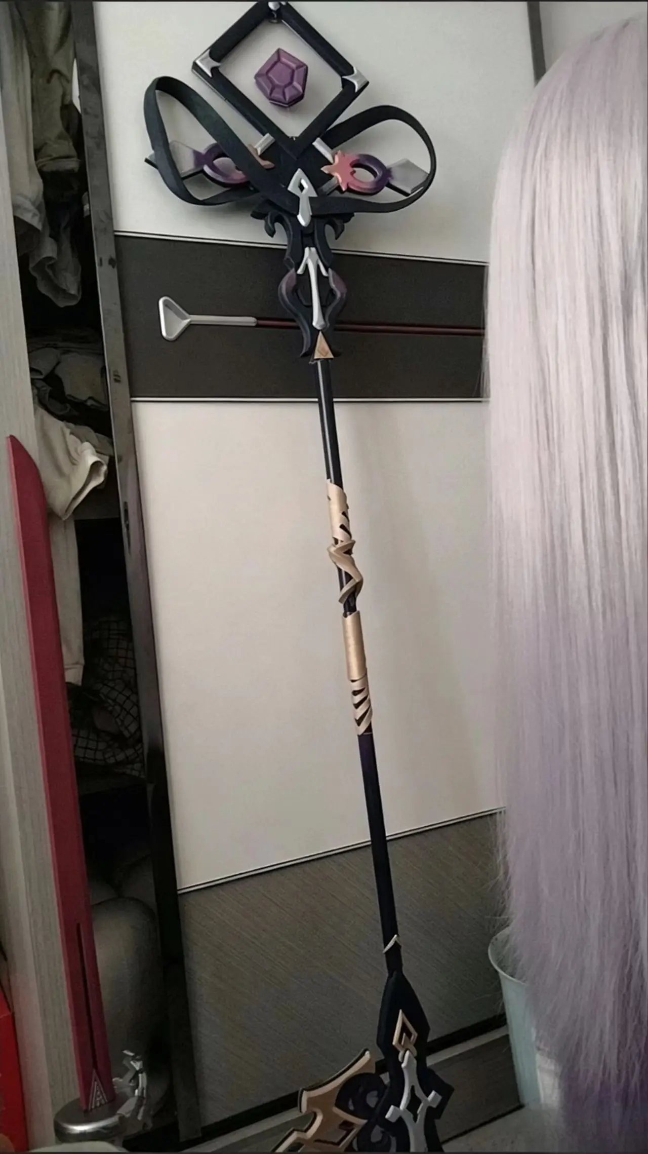 Herta Cos Staff Weapons Prop Leangth 170CM Game Honkai Star Rail Cosplay Prop Halloween Christmas Party Costume Accessories
Herta Cos Staff Weapons Prop Leangth 170CM Game Honkai Star Rail Cosplay Prop Halloween Christmas Party Costume Accessories