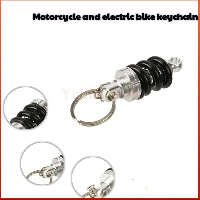 Aluminum Alloy Shock Absorber Key Ring - Unique Automotive Front Strut Pendant Designed for Cars & Scooters
Aluminum Alloy Shock Absorber Key Ring - Unique Automotive Front Strut Pendant Designed for Cars & Scooters