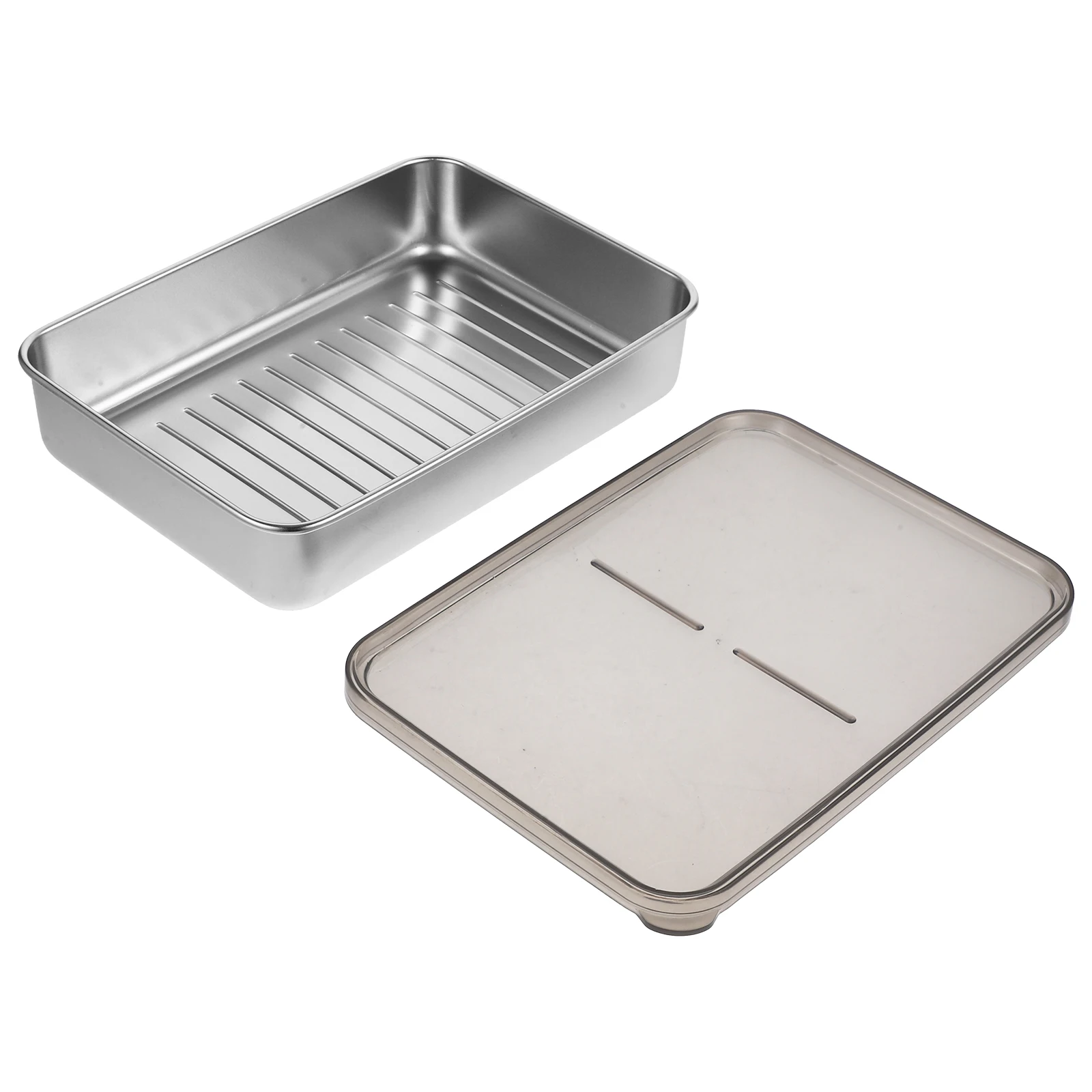 Reusable 20x14.5x4.5cm Stainless Steel Food Containers Large Capacity Preservation Box for Refrigerator Freezer Microwave Fruit
Reusable 20x14.5x4.5cm Stainless Steel Food Containers Large Capacity Preservation Box for Refrigerator Freezer Microwave Fruit