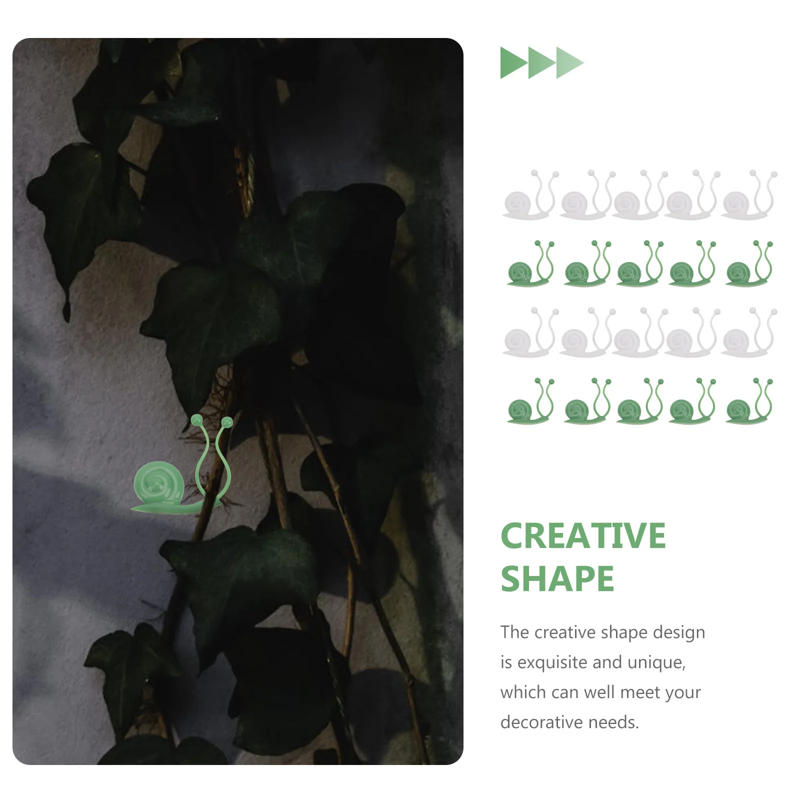 20Pcs Adhesive Plant Climbing Clips Strong Durable Unique Design Easy Application Wall Plant Traction Hook Garden Fixture Tool
20Pcs Adhesive Plant Climbing Clips Strong Durable Unique Design Easy Application Wall Plant Traction Hook Garden Fixture Tool