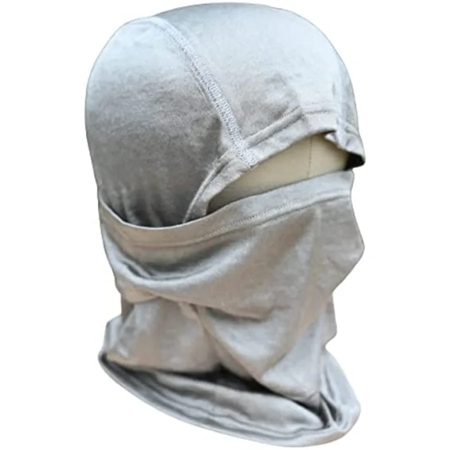 EMF Scarf Balaclava Ski Face Mask Radiation Protection 5G 4G Silver Copper
EMF Scarf Balaclava Ski Face Mask Radiation Protection 5G 4G Silver Copper