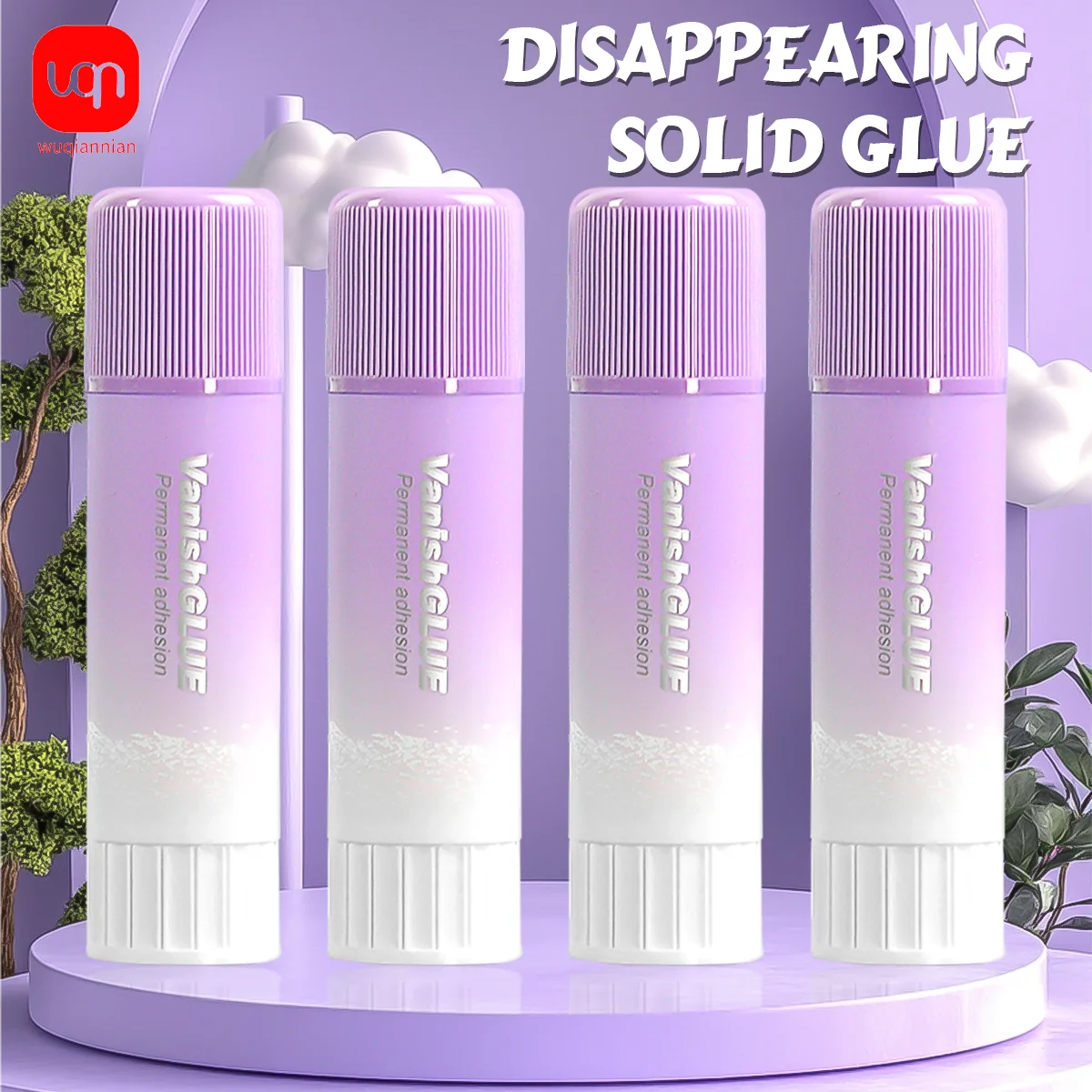 WQN-9G Disappearing Purple Solid Glue Stick High-Quality Suitable for DIY Crafts, Transparent, Odorless Eyebrow Product, 3/12pcs
WQN-9G Disappearing Purple Solid Glue Stick High-Quality Suitable for DIY Crafts, Transparent, Odorless Eyebrow Product, 3/12pcs