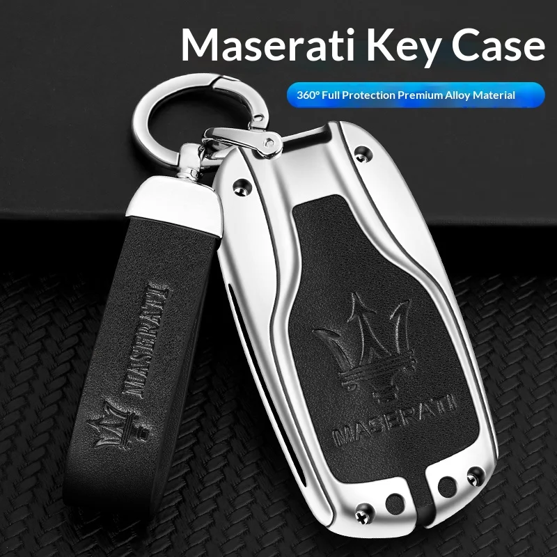 For Maserati Levante Ghibli Quattroporte Granturismo GranCabrio Coupe Car Leather Smart Remote Key Bag Zinc Alloy Key Case Cover
For Maserati Levante Ghibli Quattroporte Granturismo GranCabrio Coupe Car Leather Smart Remote Key Bag Zinc Alloy Key Case Cover
