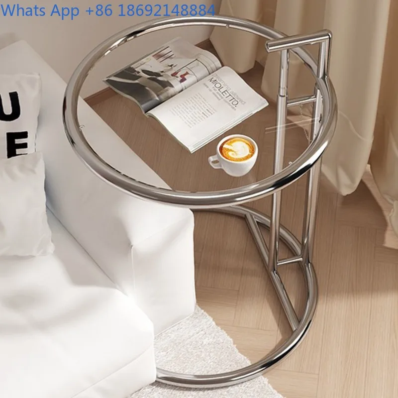 Винтажный стеклянный подвижный диван, журнальный столик, приставной столик, простой модный угловой столик в стиле Ins
Винтажный стеклянный подвижный диван, журнальный столик, приставной столик, простой модный угловой столик в стиле Ins