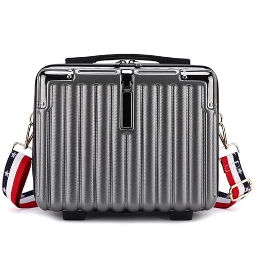 Mini Suitcase Hard Shell Makeup Case Stress-Resistant ABS Hard Makeup Travel Case Portable Hand Luggage with Shoulder Strap for
Mini Suitcase Hard Shell Makeup Case Stress-Resistant ABS Hard Makeup Travel Case Portable Hand Luggage with Shoulder Strap for
