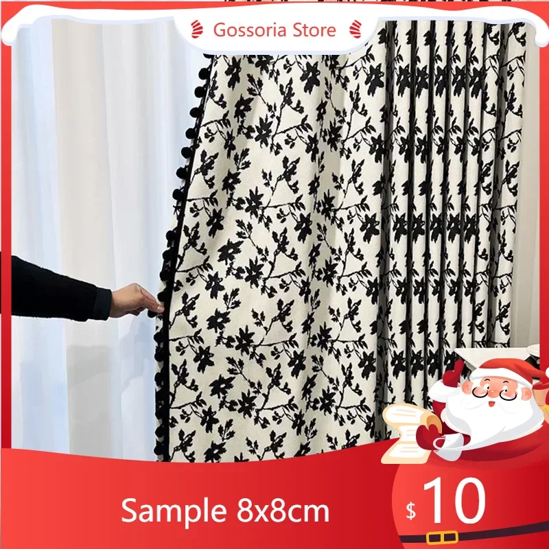 Sample French Pastoral Floral Curtains For Living Dining Room Bedroom High Quality Chenille Window Blackout Curtain Customizable
Sample French Pastoral Floral Curtains For Living Dining Room Bedroom High Quality Chenille Window Blackout Curtain Customizable