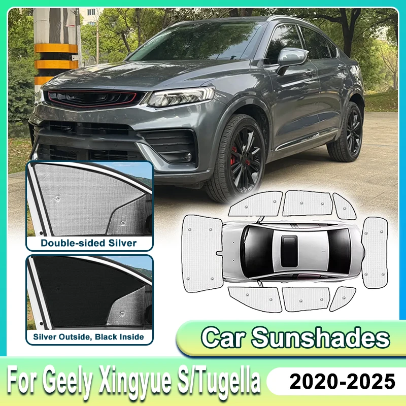 For Geely Xingyue S 2020-2025 FY11 Tugella Knewstar 001 Anti-UV Car Window Sunshade Privacy Blind Sun Visor Cover Car Accesorios
For Geely Xingyue S 2020-2025 FY11 Tugella Knewstar 001 Anti-UV Car Window Sunshade Privacy Blind Sun Visor Cover Car Accesorios