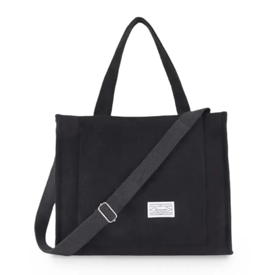 Tote Bag for Women with Compartments, Corduroy Tote for Work Travel College Book Bag Women Purse Handbag Crossbody Bag
Tote Bag for Women with Compartments, Corduroy Tote for Work Travel College Book Bag Women Purse Handbag Crossbody Bag