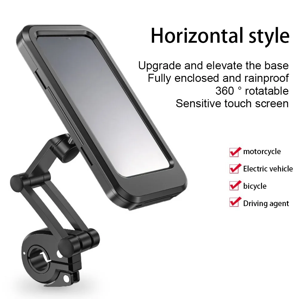 Adjustable Phone Bracket 360 Phone Holder Fully Enclosed Waterproof Heightened Base Design Multiple Buckle Design
Adjustable Phone Bracket 360 Phone Holder Fully Enclosed Waterproof Heightened Base Design Multiple Buckle Design