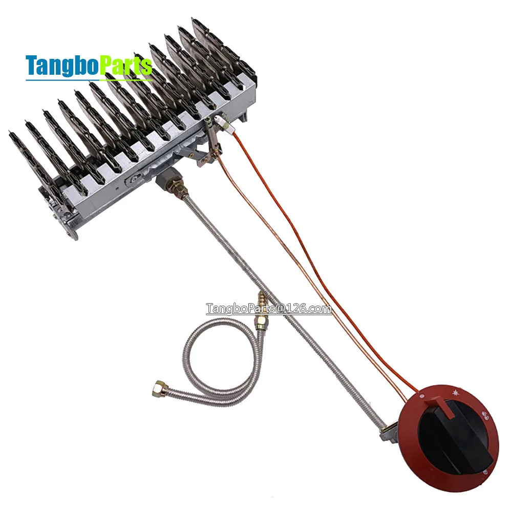 Stir-Frying Machine System Mechanical PressType Ignition Switch Fryer Pot Rectangular 13-Row Row Burner Ignition Assembly
Stir-Frying Machine System Mechanical PressType Ignition Switch Fryer Pot Rectangular 13-Row Row Burner Ignition Assembly