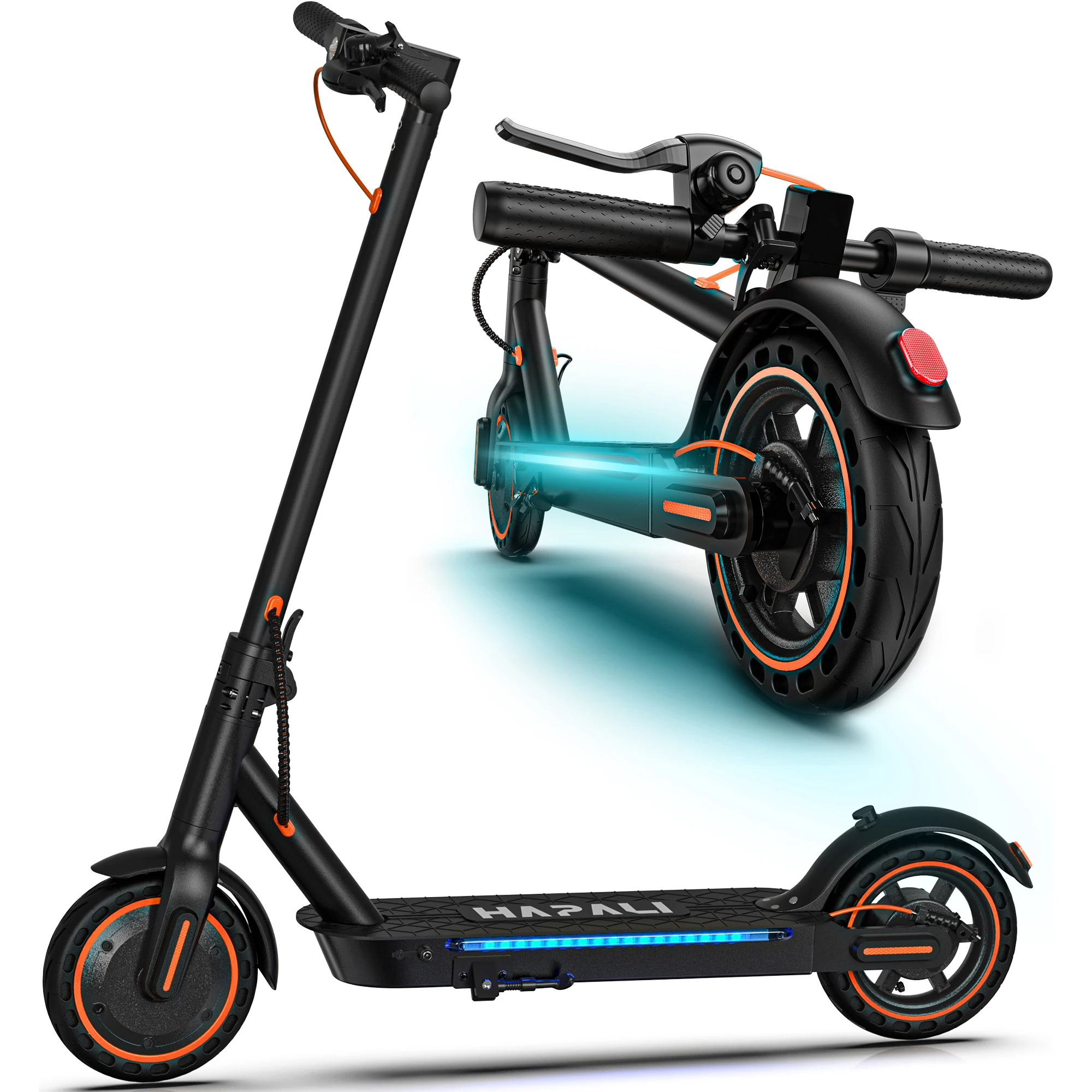 Electric Scooters for Adults&Teen, 550W Motor 19Mph Top Speed E-Scooter, 19 Miles Range, Folding w/Side Lights, UL2272 Dual Brake & App
Electric Scooters for Adults&Teen, 550W Motor 19Mph Top Speed E-Scooter, 19 Miles Range, Folding w/Side Lights, UL2272 Dual Brake & App