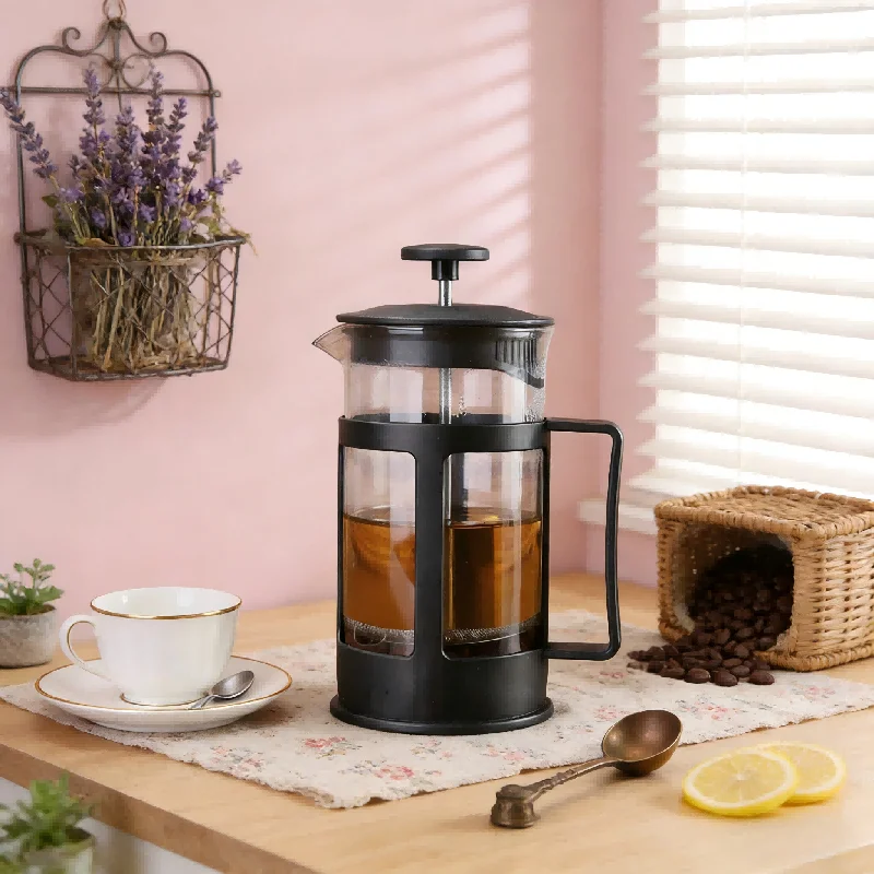 Heavy Duty French Press Coffee Maker 12Oz Heat-Resistant Glass Rustproof Filter Dishwasher Safe Tea Coffee Brewer with Handle
Heavy Duty French Press Coffee Maker 12Oz Heat-Resistant Glass Rustproof Filter Dishwasher Safe Tea Coffee Brewer with Handle