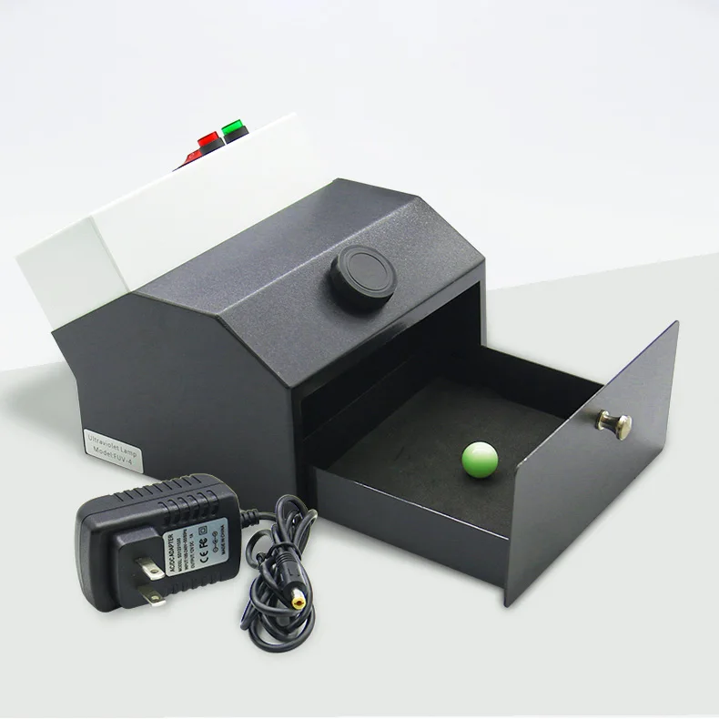 Fable Professional Brand Gem Diamond And Jewelry Desktop Tester Larger Viewer Ultraviolet Light Lamp With Drawer 253.7nm CN;GUA
Fable Professional Brand Gem Diamond And Jewelry Desktop Tester Larger Viewer Ultraviolet Light Lamp With Drawer 253.7nm CN;GUA