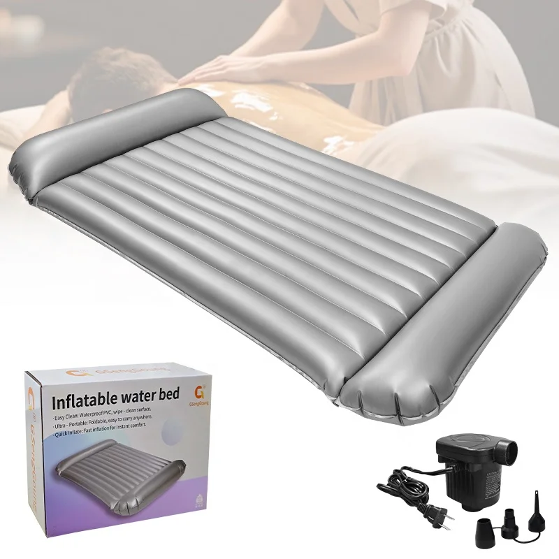 Надувной матрас для воды из ПВХ 150x200 см с подушкой
Надувной матрас для воды из ПВХ 150x200 см с подушкой