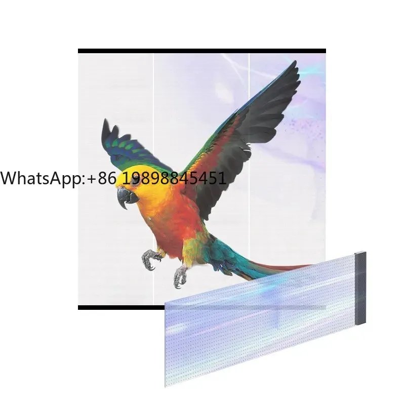 P40 Slim and Lightweight Design Indoor Portable Led Transparent Displays Screen for Advertising
P40 Slim and Lightweight Design Indoor Portable Led Transparent Displays Screen for Advertising