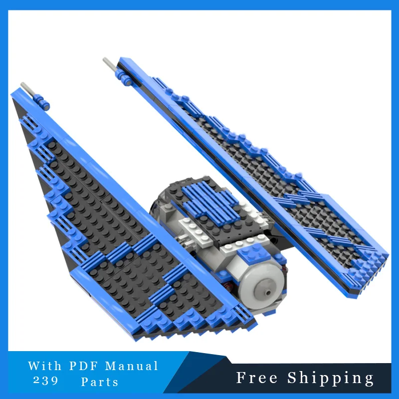 Лидер продаж 239 шт. MOC Star Battle Series крутой космический шаттл строительные блоки креативные кирпичи модель детская сборка дисплей игрушки подарки
Лидер продаж 239 шт. MOC Star Battle Series крутой космический шаттл строительные блоки креативные кирпичи модель детская сборка дисплей игрушки подарки