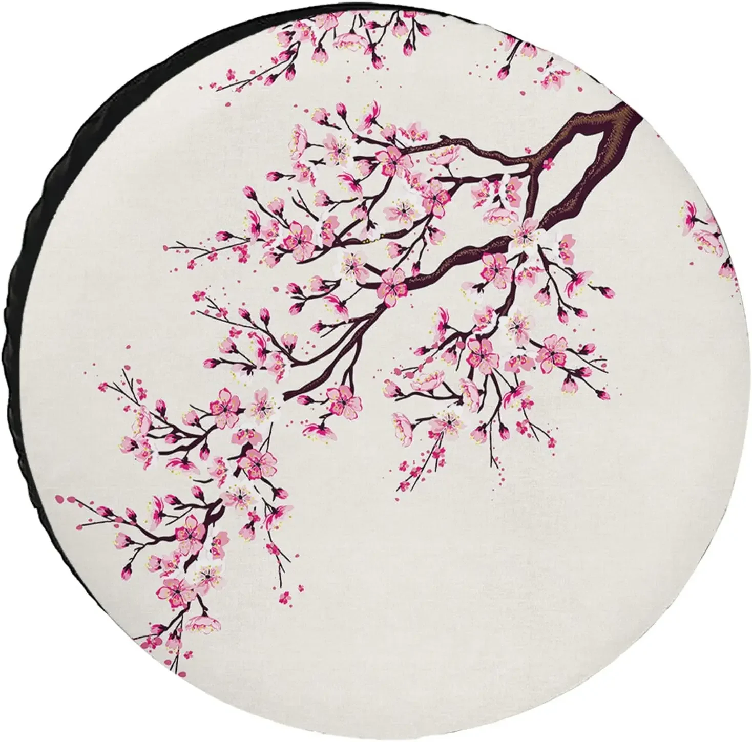 Flowers Japanese Cherry BlossomSpare Tire Cover Weatherproof Dustproof Universal Tire Cover for RV Trailers Motorhomes SUV
Flowers Japanese Cherry BlossomSpare Tire Cover Weatherproof Dustproof Universal Tire Cover for RV Trailers Motorhomes SUV