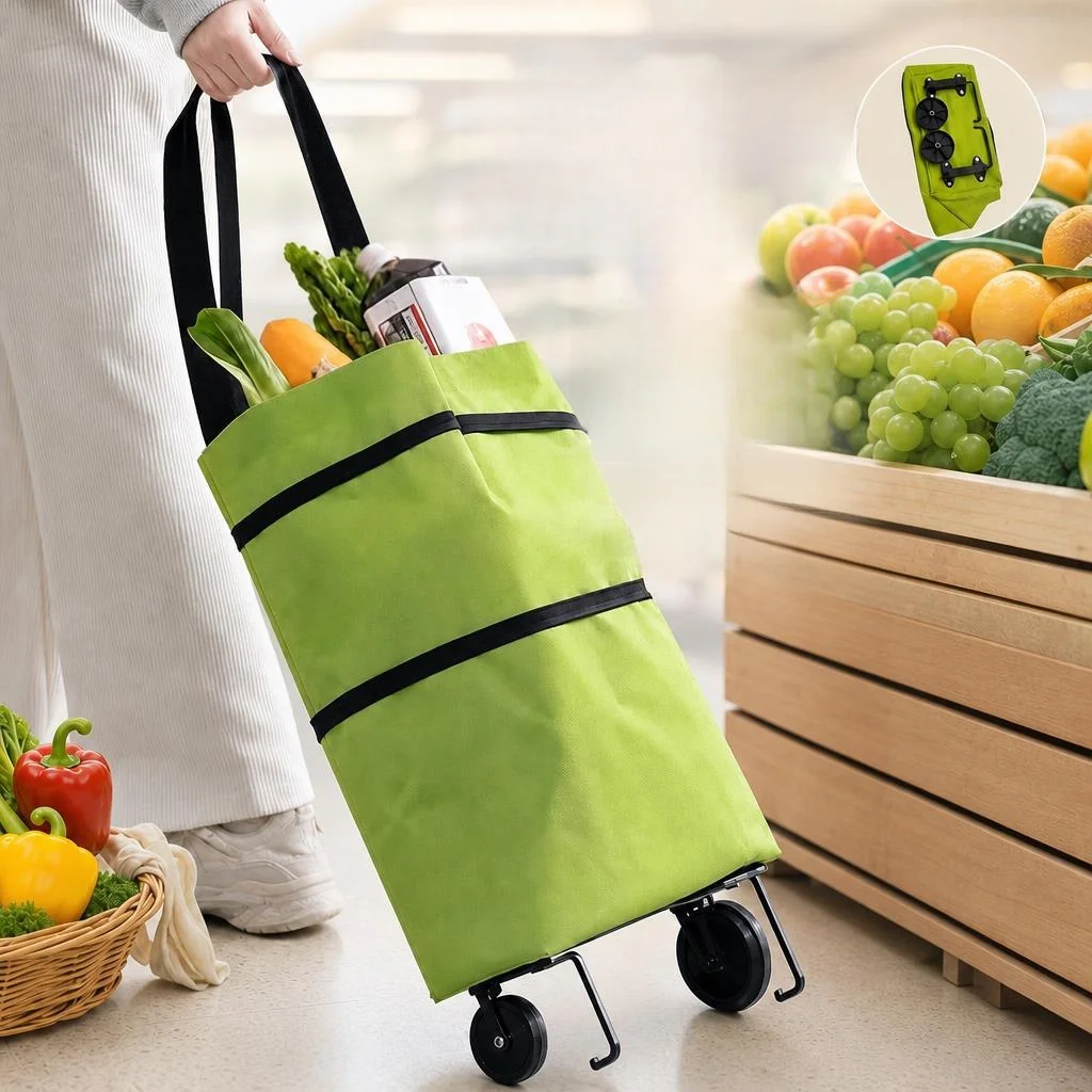 Portable Folding Shopping Cart Lightweight Hand-Pulled Vegetable Buying Trolley with Casters for Home Storage Organization
Portable Folding Shopping Cart Lightweight Hand-Pulled Vegetable Buying Trolley with Casters for Home Storage Organization