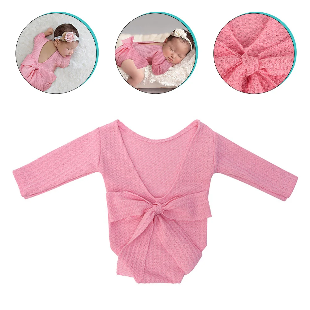 Baby Bow Knot Newborn Costume Long Sleeve Romper Photography Outfit Baby Girl Photoshoot Props Soft Comfortable Newborn
Baby Bow Knot Newborn Costume Long Sleeve Romper Photography Outfit Baby Girl Photoshoot Props Soft Comfortable Newborn