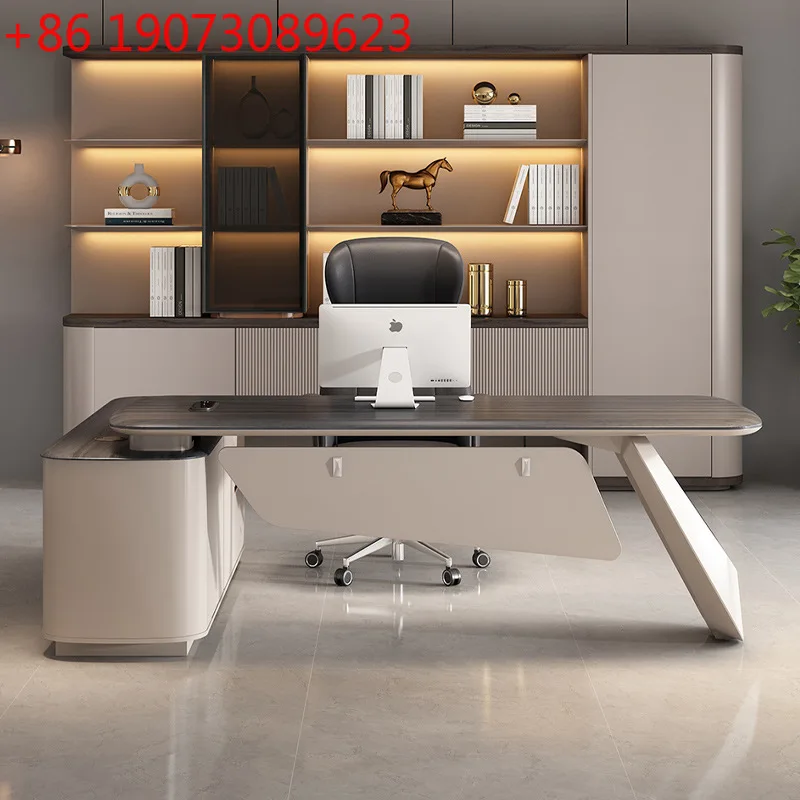 High-end boss desk High-end modern minimalist desk General manager's office desk
High-end boss desk High-end modern minimalist desk General manager's office desk