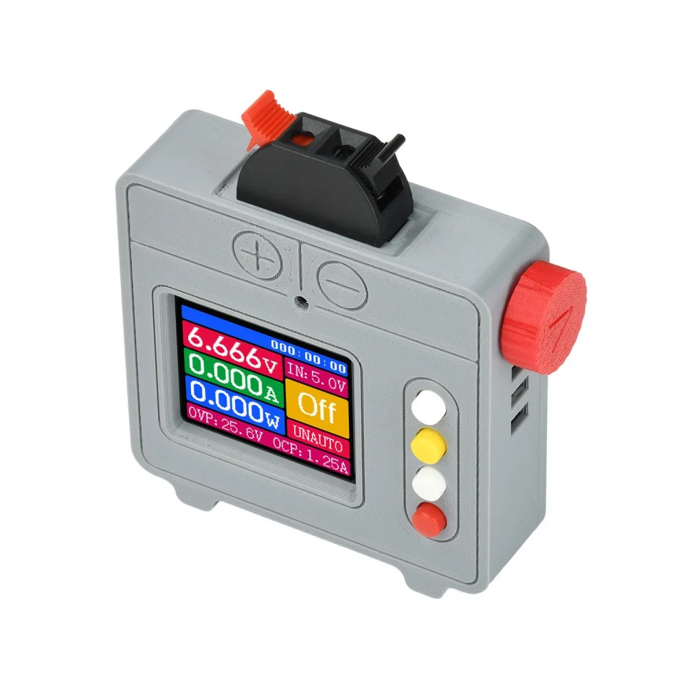 Color Screen Portable 5W Adjustable Step-up/down Power Supply 0.6V-25.6V Multi Protection Voltage Regulator Mini Desktop Power
Color Screen Portable 5W Adjustable Step-up/down Power Supply 0.6V-25.6V Multi Protection Voltage Regulator Mini Desktop Power