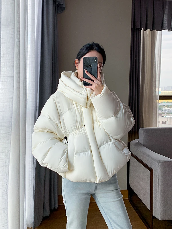 Новая ультралегкая женская зимняя куртка-пуховик 2025 года с капюшоном, утепленная, теплая, с высокой талией, белая
Новая ультралегкая женская зимняя куртка-пуховик 2025 года с капюшоном, утепленная, теплая, с высокой талией, белая