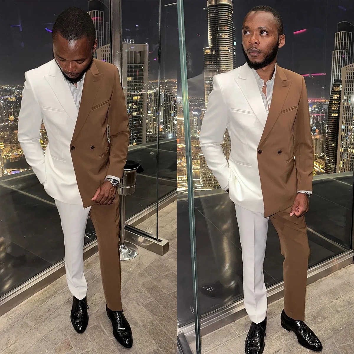 Мужские костюмы с остроконечными лацканами, 2-цветный смокинг, куртка, брюки, пальто, жениха, свадьба, деловое официальное платье на заказ, повседневные платья для выпускного вечера из 2 предметов
Мужские костюмы с остроконечными лацканами, 2-цветный смокинг, куртка, брюки, пальто, жениха, свадьба, деловое официальное платье на заказ, повседневные платья для выпускного вечера из 2 предметов