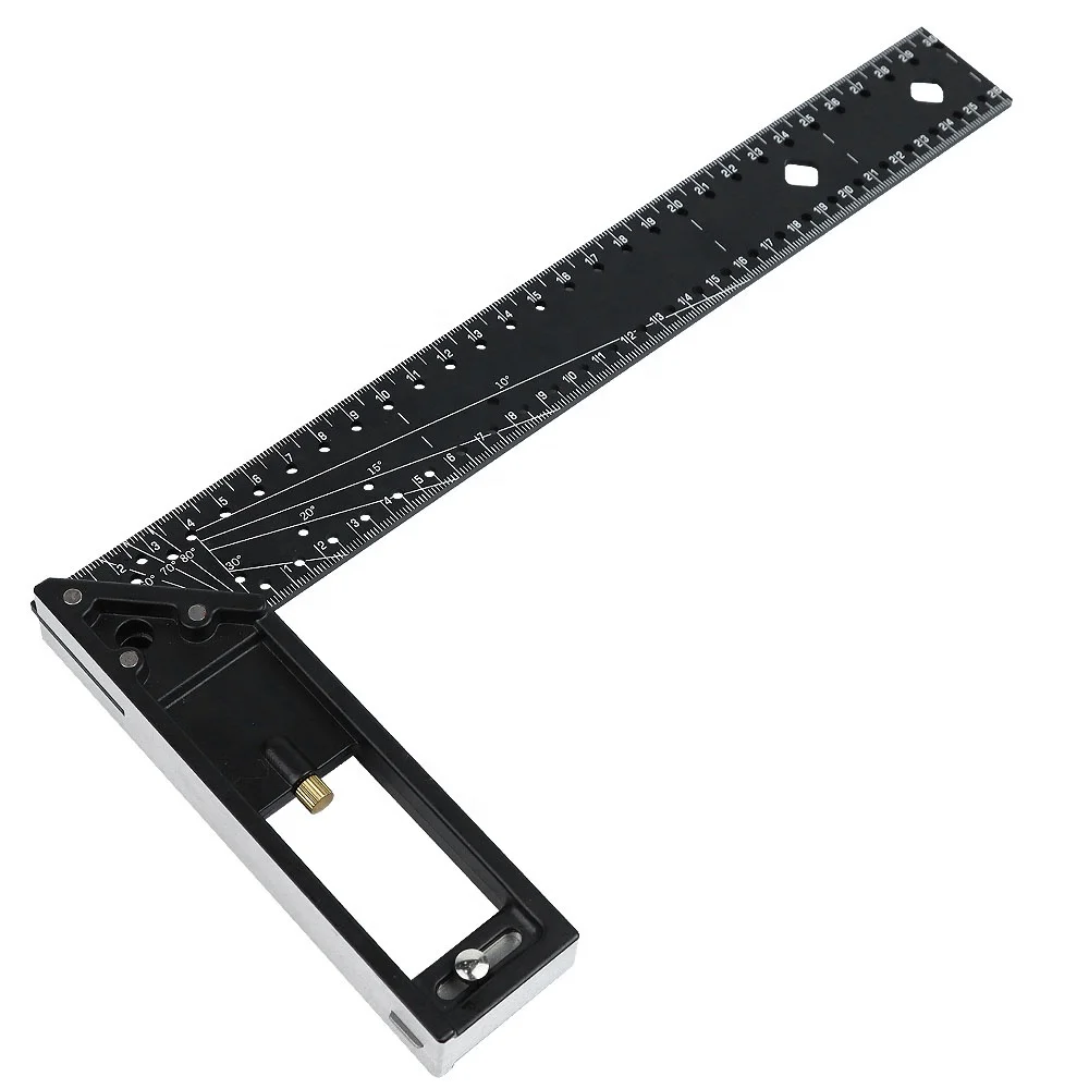 Hot Sale multi-Functional Stainless Steel 90 Degree Angle Measuring Ruler for Woodworking
Hot Sale multi-Functional Stainless Steel 90 Degree Angle Measuring Ruler for Woodworking