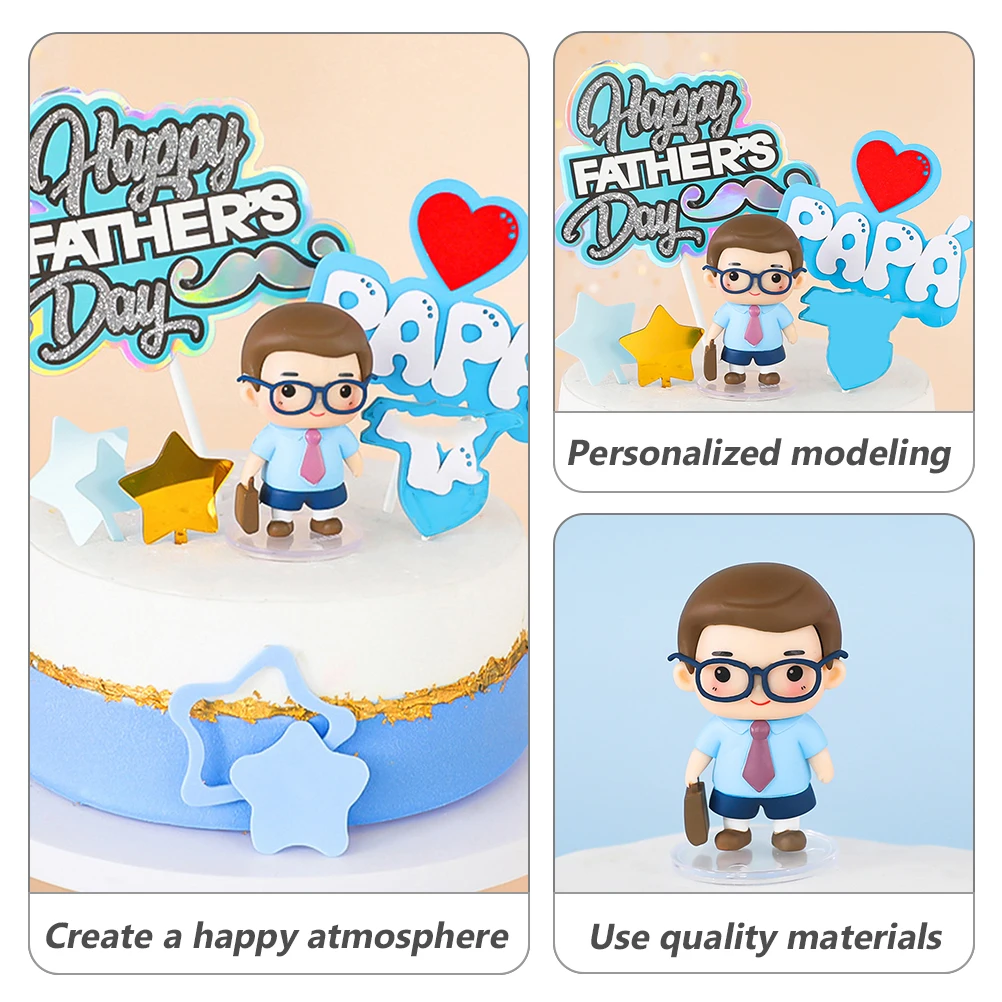 2pcs Toppers Dad Cupcake Toppers Father Birthday Decoration Light Weight Cake Ornament For Desserts Party Supplies
2pcs Toppers Dad Cupcake Toppers Father Birthday Decoration Light Weight Cake Ornament For Desserts Party Supplies