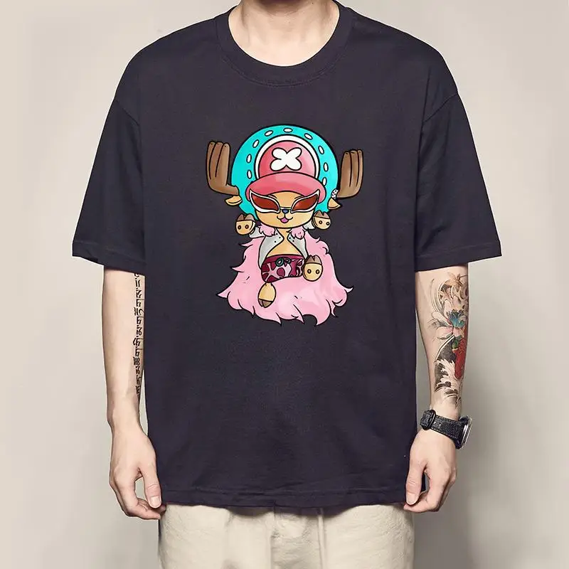 ONE PIECE Pure Cotton T-shirt Choba Joint Couple Short-sleeved Japanese and Korean Animation Surrounding Couple Clothes
ONE PIECE Pure Cotton T-shirt Choba Joint Couple Short-sleeved Japanese and Korean Animation Surrounding Couple Clothes