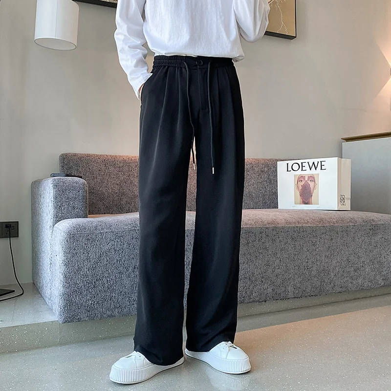 Ice Silk Men's Casual Pants Summer Thin Elastic Waist Large Size Trendy Straight Loose Japanese Sle Bla Drapey Feeling We...
Ice Silk Men's Casual Pants Summer Thin Elastic Waist Large Size Trendy Straight Loose Japanese Sle Bla Drapey Feeling We...