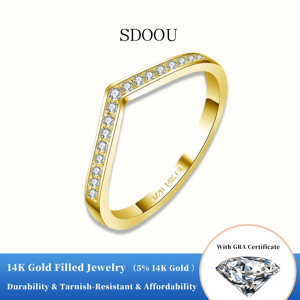 Кольцо SDOOU Classic Round Cut с муассанитом GRA V-образной формы, позолота 14K, для повседневной носки, минималистичное украшение, подарок на день рождения для женщин
Кольцо SDOOU Classic Round Cut с муассанитом GRA V-образной формы, позолота 14K, для повседневной носки, минималистичное украшение, подарок на день рождения для женщин