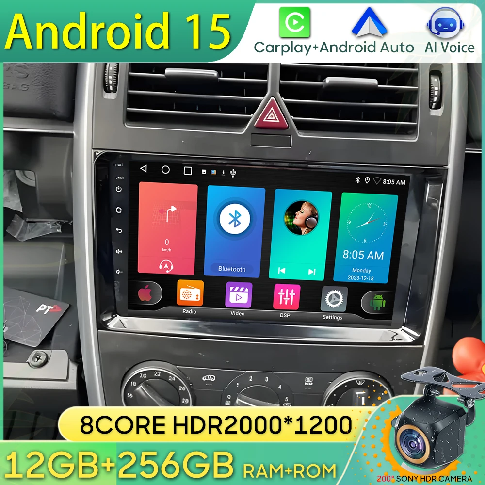 Android 15 Car Radio For Mercedes-Benz Vito 2 W639 Viano 2 W639 2003 - 2015 GPS Navigation Android Auto Carplay Wifi 4G No 2din
Android 15 Car Radio For Mercedes-Benz Vito 2 W639 Viano 2 W639 2003 - 2015 GPS Navigation Android Auto Carplay Wifi 4G No 2din