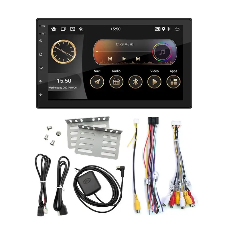 Excellent-7 Inch 2+32G Car Touchscreen Radio IPS Android Auto Carplay Universal Stereo Multimedia Player Wireless,Bluetooth,GPS
Excellent-7 Inch 2+32G Car Touchscreen Radio IPS Android Auto Carplay Universal Stereo Multimedia Player Wireless,Bluetooth,GPS
