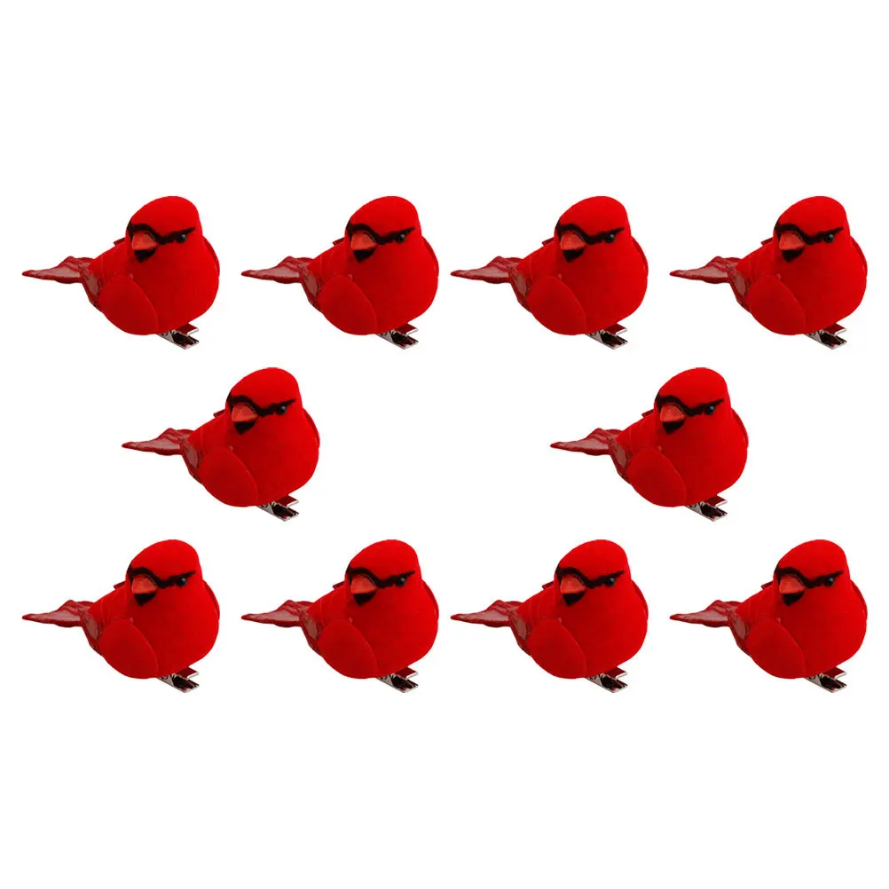 10Pcs Artificial Birds with Clip Lifelike Simulation Bird Models Garden Yard Tree Outdoor Decoration Fake Bird Ornaments
10Pcs Artificial Birds with Clip Lifelike Simulation Bird Models Garden Yard Tree Outdoor Decoration Fake Bird Ornaments