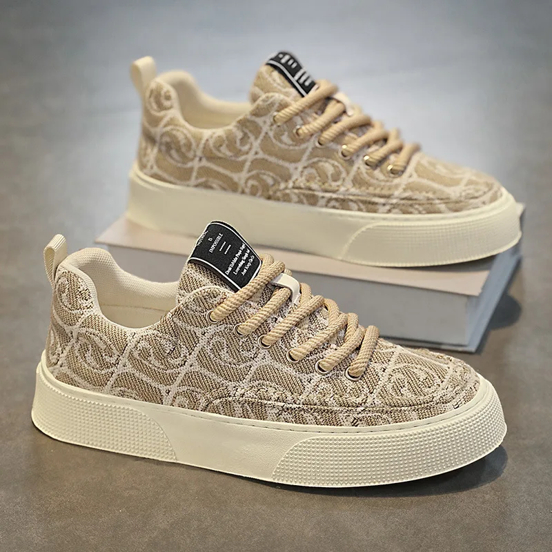Canvas shoes men's low-top summer 2025 new niche low-top printed board shoes men's platform sports and leisure trendy shoes
Canvas shoes men's low-top summer 2025 new niche low-top printed board shoes men's platform sports and leisure trendy shoes