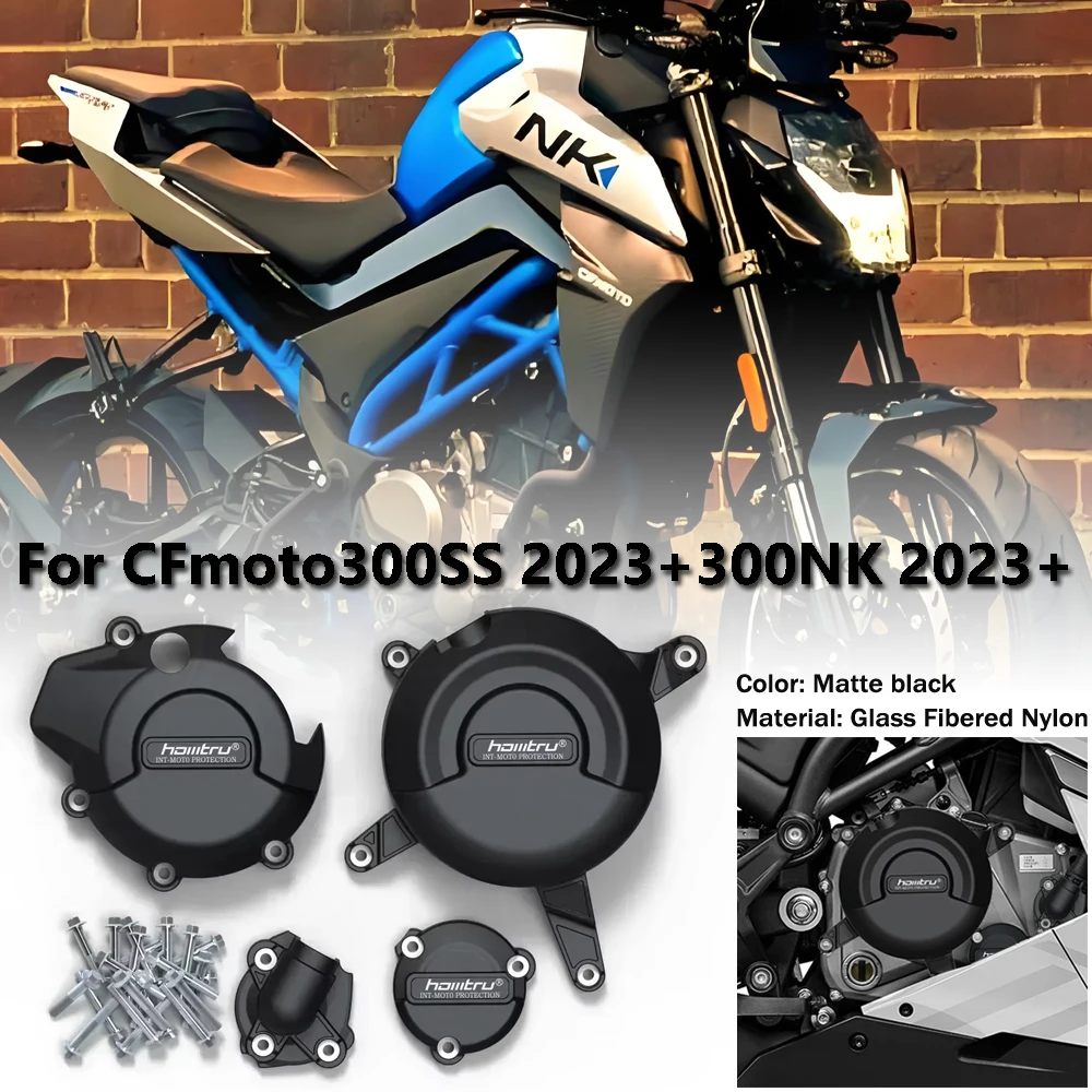 Motorcycles Engine Cover For CFmoto 300SS 300NK 2023+ secondary enginecover Protection set
Motorcycles Engine Cover For CFmoto 300SS 300NK 2023+ secondary enginecover Protection set