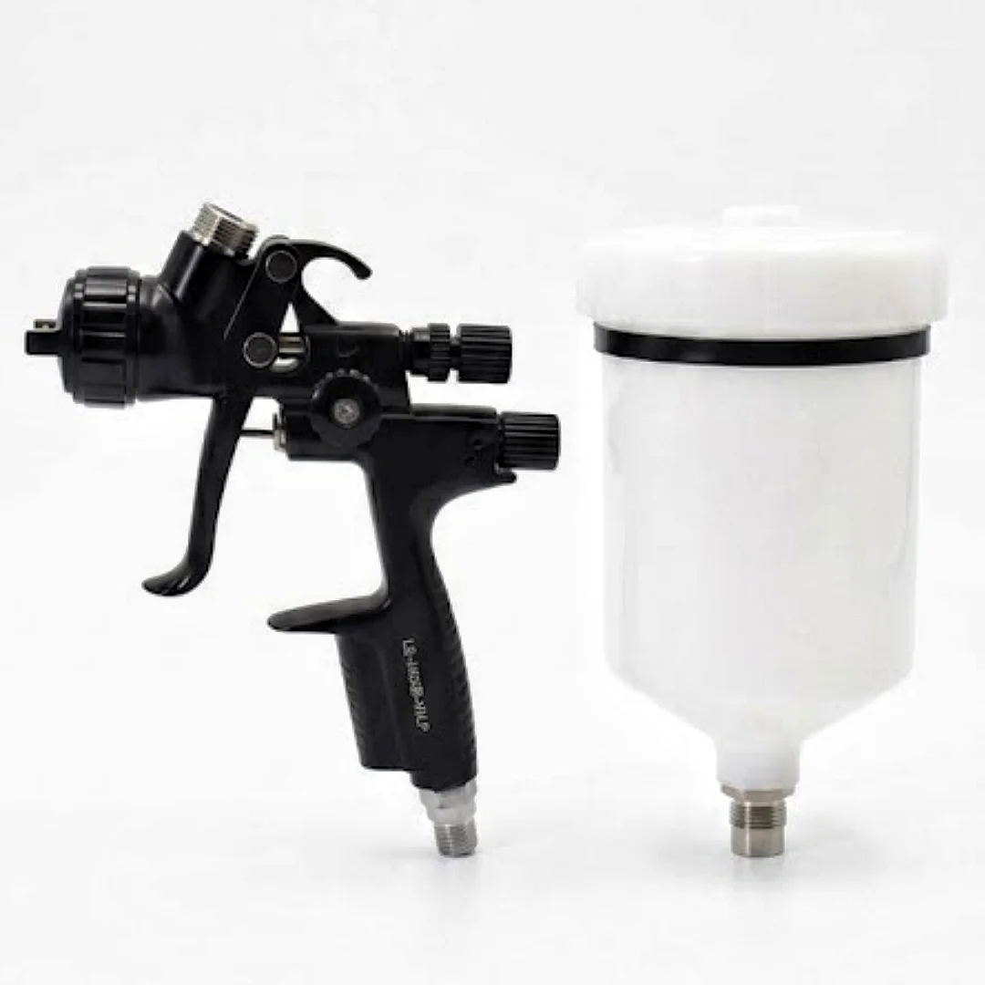 1000B HVLP Car Spray Gun 1.3mm Nozzle With 600CC No-Wash Cup And Adapter Professional Paint Sprayer For Automotive Wall Furnitur
1000B HVLP Car Spray Gun 1.3mm Nozzle With 600CC No-Wash Cup And Adapter Professional Paint Sprayer For Automotive Wall Furnitur