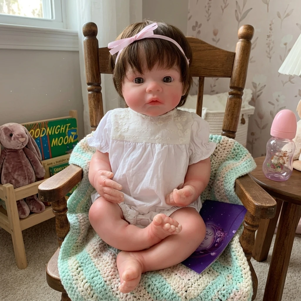 18 Inch Meadow Silicone Doll Handmade Soft Touch Bebe 3D Painted Skin Reborn Doll For Birthday Gifts
18 Inch Meadow Silicone Doll Handmade Soft Touch Bebe 3D Painted Skin Reborn Doll For Birthday Gifts