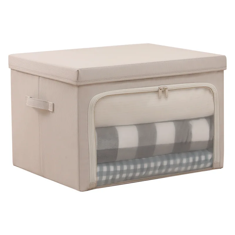 Folding fabric artist Baina wardrobe box household large-capacity finishing box clothes storage finishing
Folding fabric artist Baina wardrobe box household large-capacity finishing box clothes storage finishing