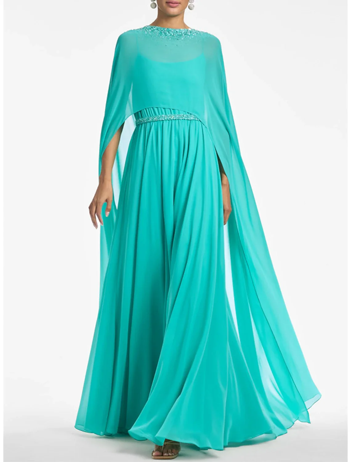 A-Line Mother of the Bride Dress Wedding Guest Prom Formal Occasion Sleeveless Spaghetti Strap Chiffon with Rhinestone
A-Line Mother of the Bride Dress Wedding Guest Prom Formal Occasion Sleeveless Spaghetti Strap Chiffon with Rhinestone