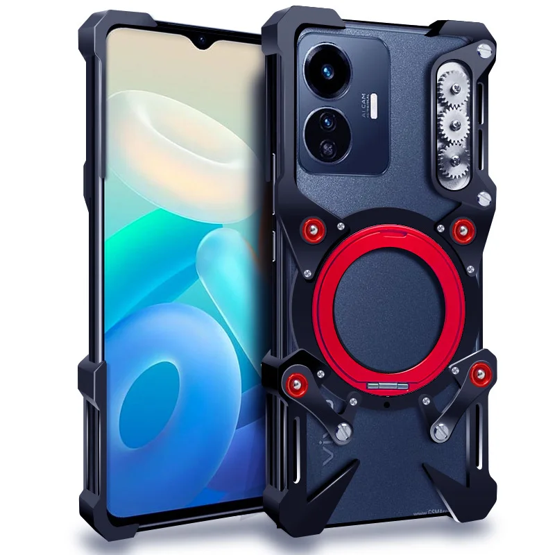 Luxury Thor Heavy Duty Armor Metal Aluminum Phone Case For Vivo Y500I Y400 Y300 Y200 Y77 Y76E Y56 Y78+ Back Fundas Coques Bumper
Luxury Thor Heavy Duty Armor Metal Aluminum Phone Case For Vivo Y500I Y400 Y300 Y200 Y77 Y76E Y56 Y78+ Back Fundas Coques Bumper
