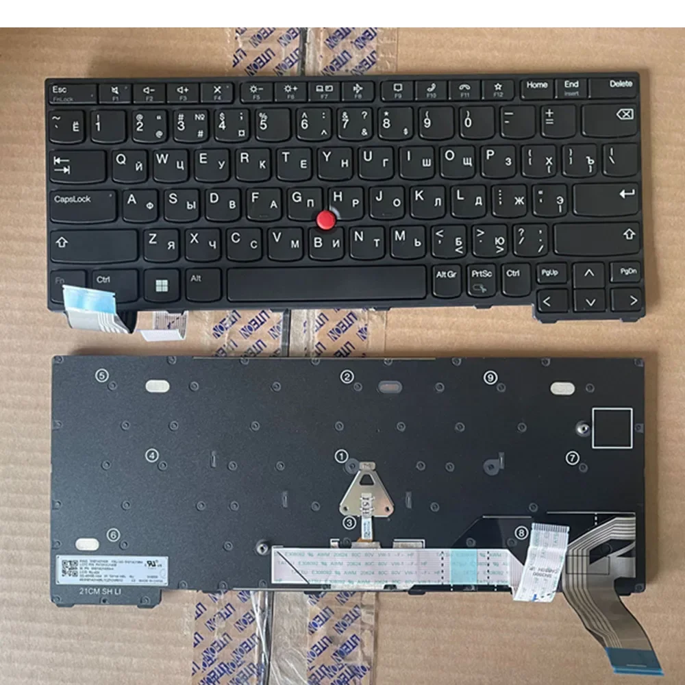 Новая оригинальная русская клавиатура без подсветки для Lenovo ThinkPad X13 Gen 2, клавиатура для ноутбука
Новая оригинальная русская клавиатура без подсветки для Lenovo ThinkPad X13 Gen 2, клавиатура для ноутбука