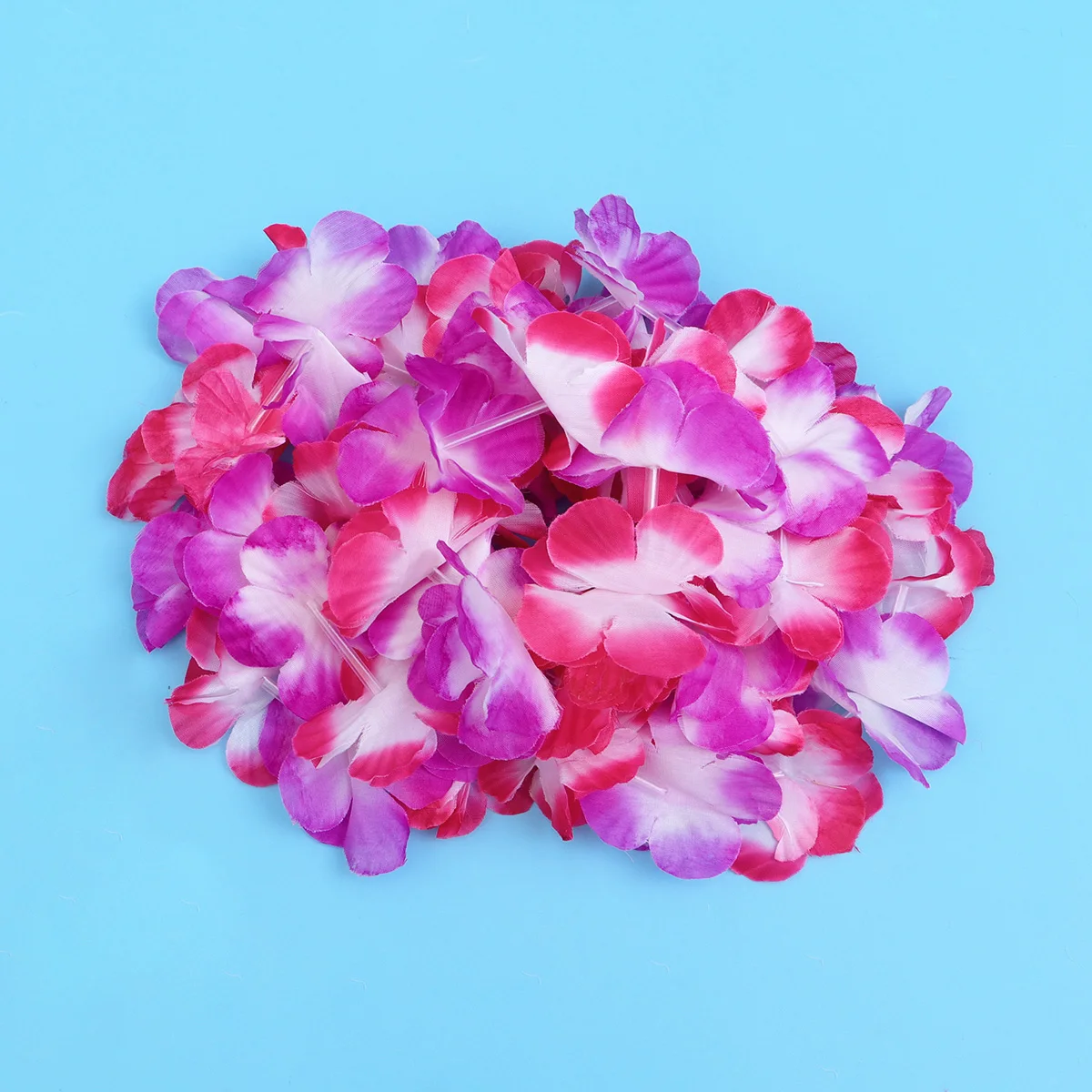10 Set/40 Two-color Wreath Hawaii Hanging Garland Party Favors Make up Artificial Flowers Neck Kit 
10 Set/40 Two-color Wreath Hawaii Hanging Garland Party Favors Make up Artificial Flowers Neck Kit