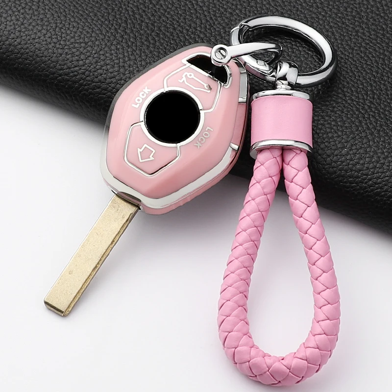 New TPU Car Remote Key Case Cover Shell Fob For BMW X3 X5 Z3 Z4 3 5 7 SERIES E38 E39 E46 E83 1998 - 2005 Keychain Accessories
New TPU Car Remote Key Case Cover Shell Fob For BMW X3 X5 Z3 Z4 3 5 7 SERIES E38 E39 E46 E83 1998 - 2005 Keychain Accessories
